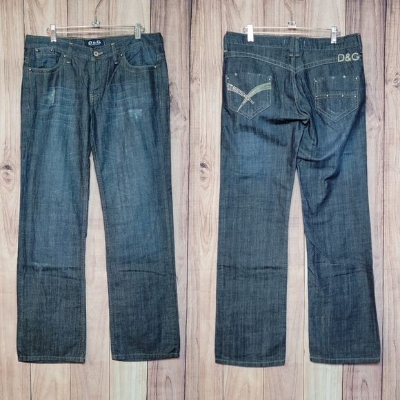 Dolce & Gabbana Denim - VINTAGE Dolce & Gabbana D&G Relaxed Straight Jeans, Sz 33